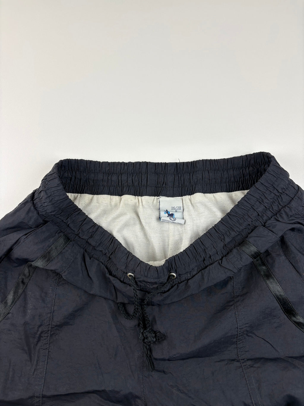 (M) Vintage Trainingsanzug in weiß & schwarz