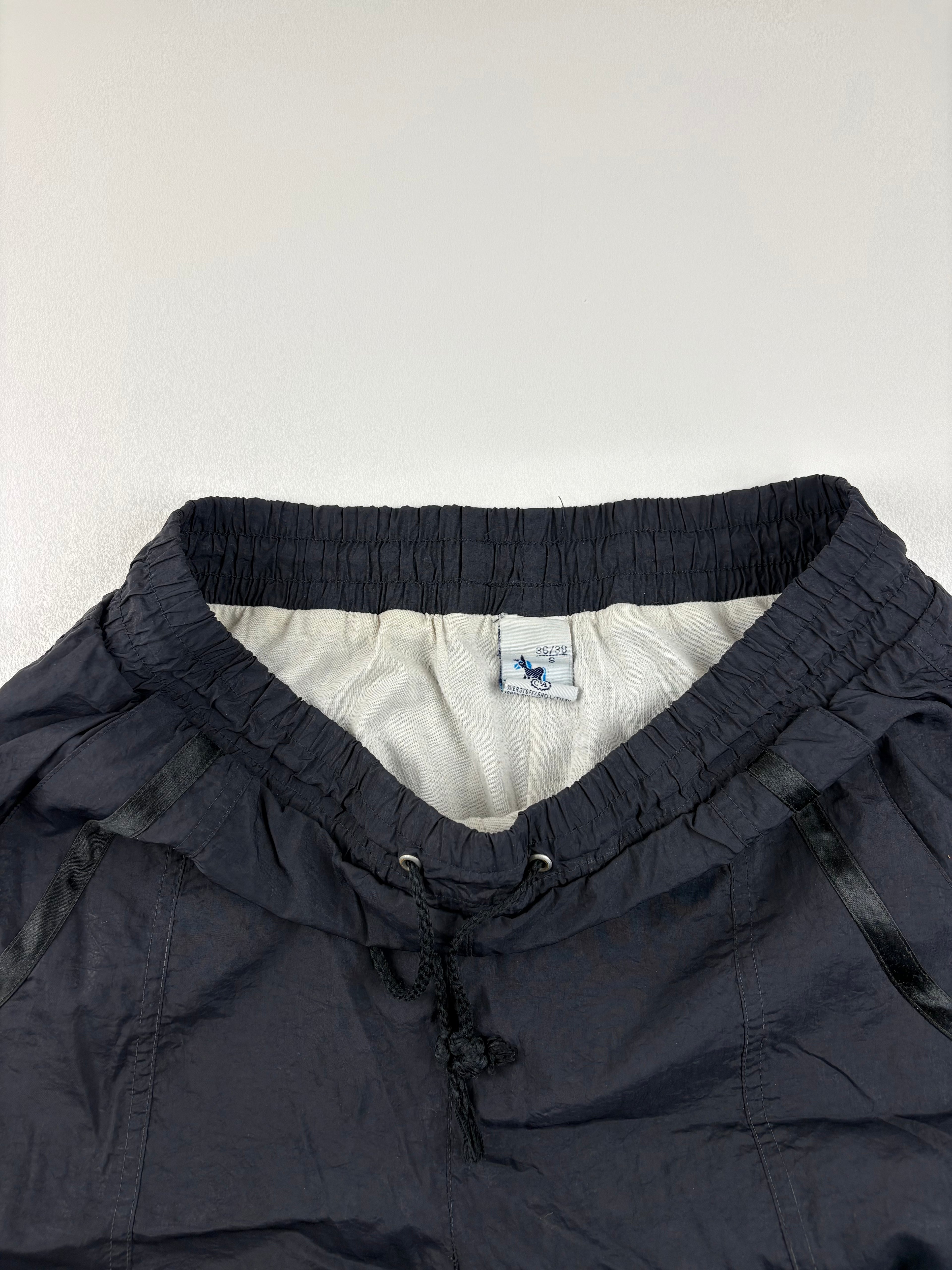 (M) Vintage Trainingsanzug in weiß & schwarz