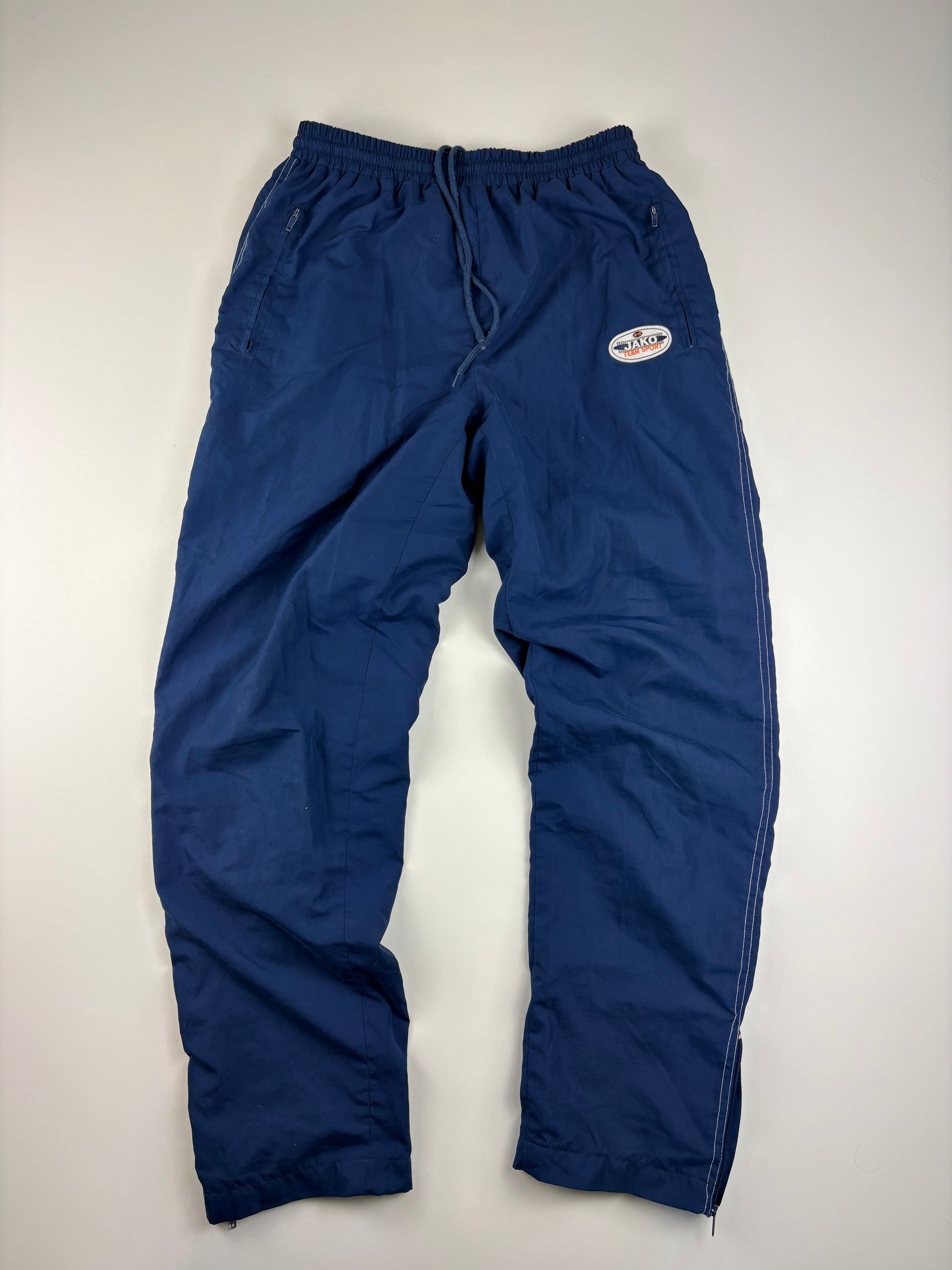 (S-M) Vintage Jako Trainingsanzug in blau & weiß