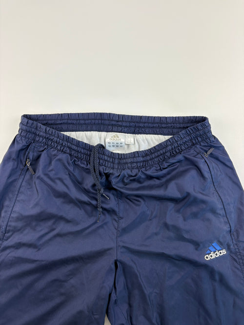 (L) Vintage Adidas Trackpants in blau