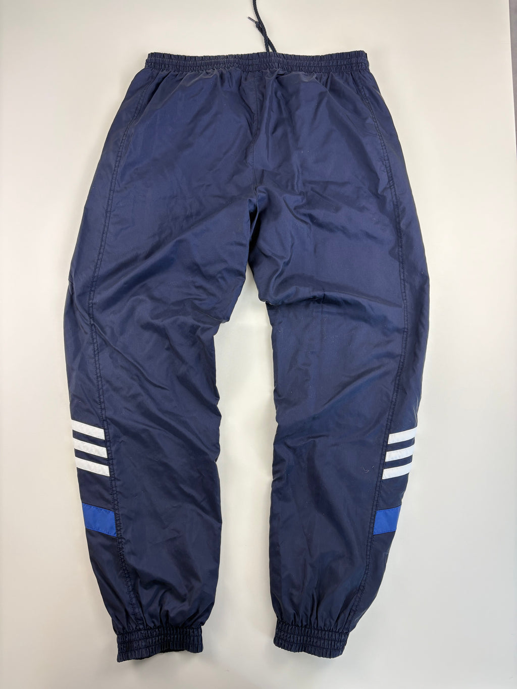 (L) Vintage Adidas Trackpants in blau
