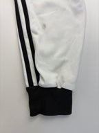 (M-L) Vintage Adidas Deutschland Trainingsjacke in weiß