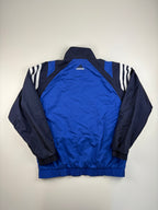 (M-L) Vintage Adidas Trainingsjacke in blau