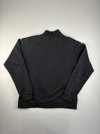 (L) Vintage Kappa BVB Trainingsjacke in schwarz/gelb