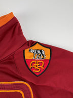 (S) Vintage Kappa AS Rom Trainingsjacke in rot