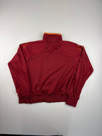 (S) Vintage Kappa AS Rom Trainingsjacke in rot