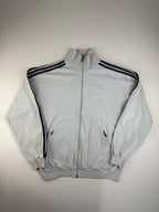 (M-L) Vintage Adidas Jogginganzug in weiß und rot