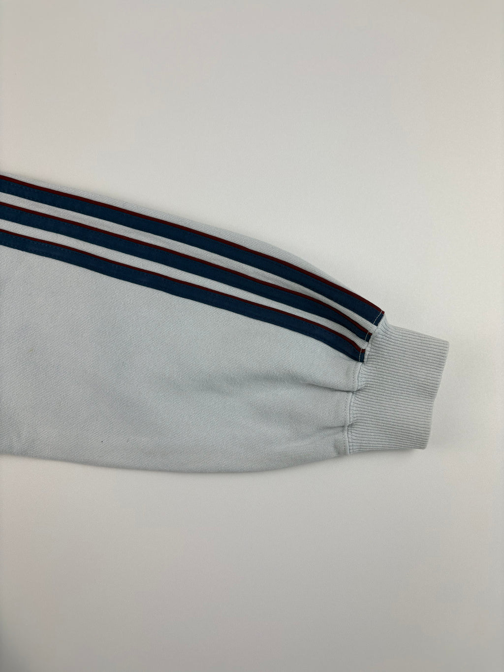 (M-L) Vintage Adidas Jogginganzug in weiß und rot