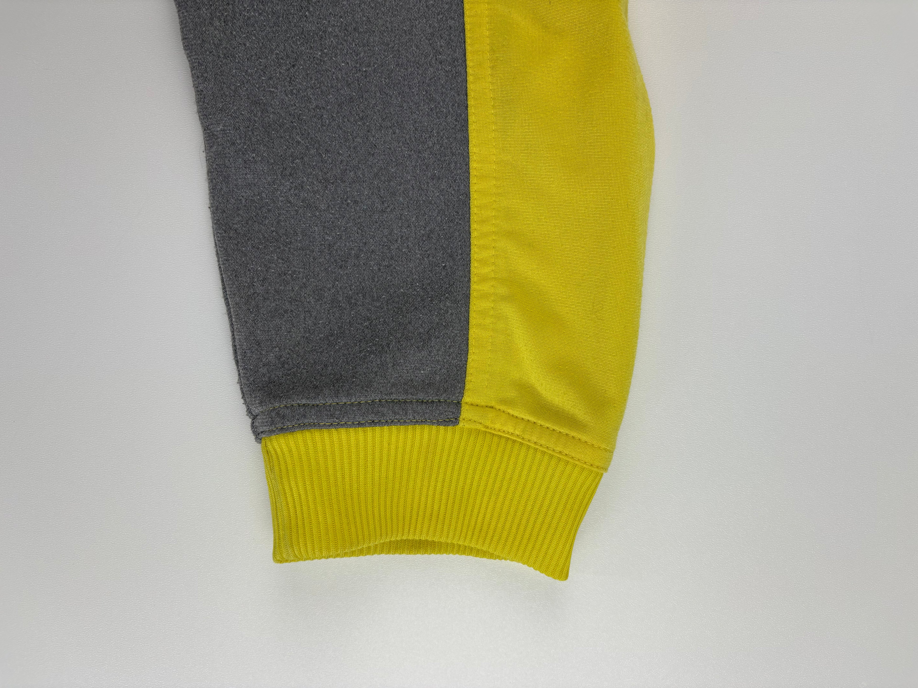 (S-M) Vintage Nike Trainingsanzug in Gelb/dunkelblau