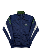 (S) Vintage Adidas Trainingsjacke in blau/grün