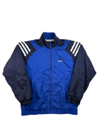 (M-L) Vintage Adidas Trainingsjacke in blau