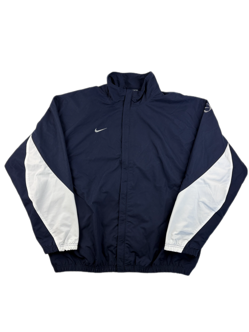 (XL) Vintage Nike Trainingsjacke in blau